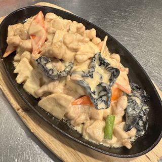 66. Pollo al estilo Indonés 