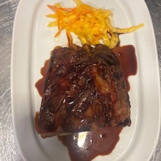 95. Costillas de cerdo con salsa teriyaki