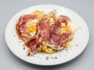 Huevos estrellados 