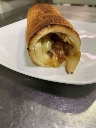 21.Enrollado pollo asado