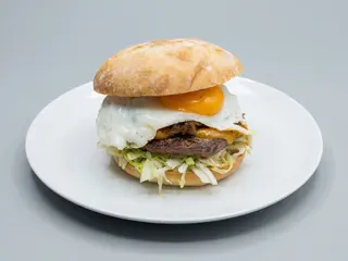 Hamburguesa la casa
