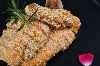 88.Pollo frito con sésamo