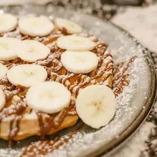 Waffle Nutella Banana 