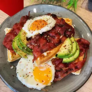 Waffle eartned it