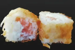 Crispy De Salmón De Tempura