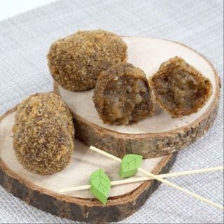 Estuche 10 Croquetas Espinacas, pasas y piñones