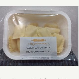 Pasta Fresca Ravioli con Calabaza sin gluten
