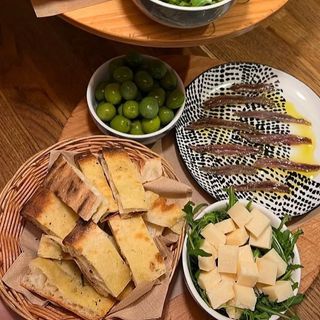 Variado de aperitivos