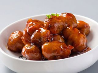 Bolitas De Cerdo Agridulce