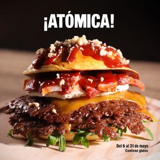 Atómica Doble - ¡Burger de Mayo!