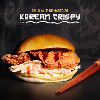 Korean Crispy - ¡Burger de Marzo!