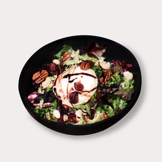 Ensalada de rulo de cabra