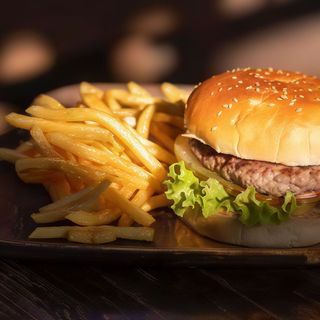 Menú Hamburguesa Pollo