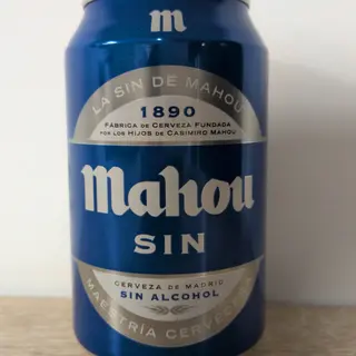 Cerveza Mahou Sin Alcohol (lata 33cl)