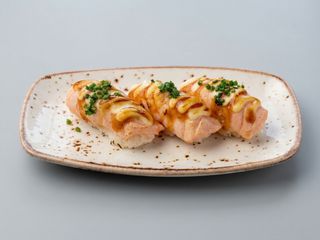 87.Nigiri De Salmón Aburi (2 Pzs.)