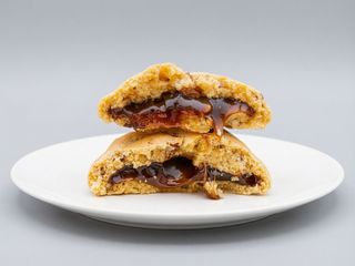 Cookie de caramelo y nueces pecanas