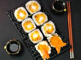 Maki Tempura Langostino (8 Uds.)