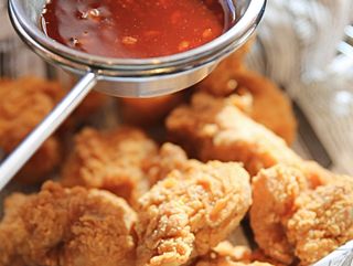 6.Pollo frito al estilo coreano