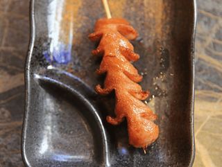 11.Salchicha taiwanesa frita al grill