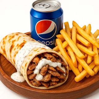 Menú Durum Doble Solo Carne De Ternera