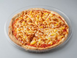 Pizza Hawái (40 x 40 Cm.)