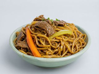 Fideos De Arroz Con Ternera