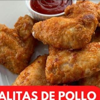 Menú Alitas De Pollo Fritas (6 Uds.)
