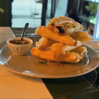 Berenjenas en tempura