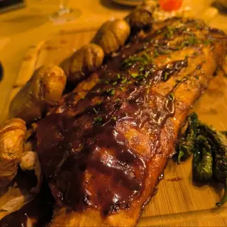 Costillar de cerdo a baja temperatura