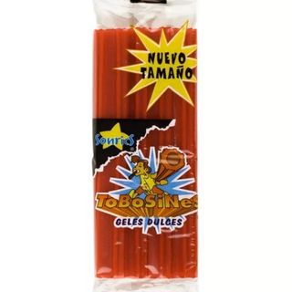 Tobosines Regaliz Fresa Damel · Pieza de 50 grs.
