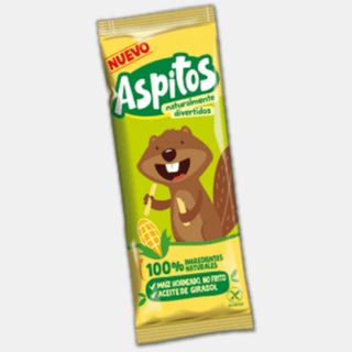 Aspitos de Maíz Horneado Natural Aspil · Pack de 4 bolsas de 5 grs.