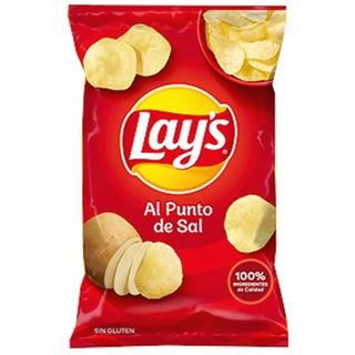 Lay’s Al Punto de Sal · Bolsa de 115 grs.