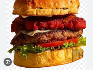 Hamburguesa pollo aldea