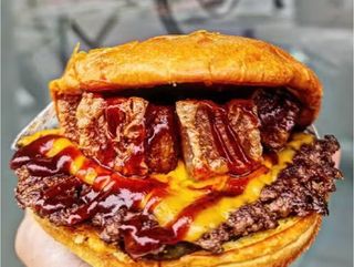 Hamburguesa pollo Infarto