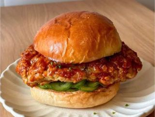 Hamburguesa crunchy criollo