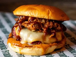 Hamburguesa crunchy infarto