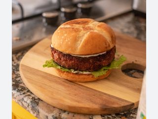 Hamburguesa vegana completa