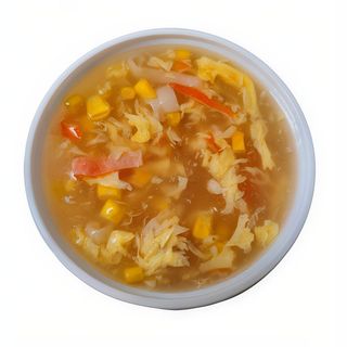 Sopa De Maíz Con Cangrejo