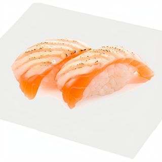 #76 Sushi Salmón Flameado (2 Uds.)