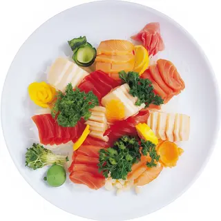 #106 Sashimi variado (8 uds.)