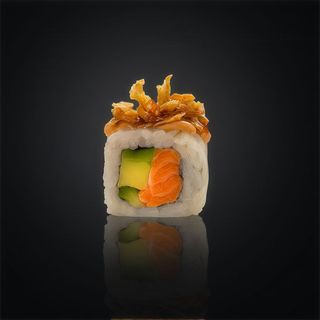 53.- Crunchy Salmón Roll Special (8 Pzs.)