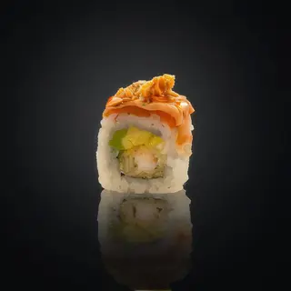 53B.- Crunchy Ebi Roll EXTRA SALMON