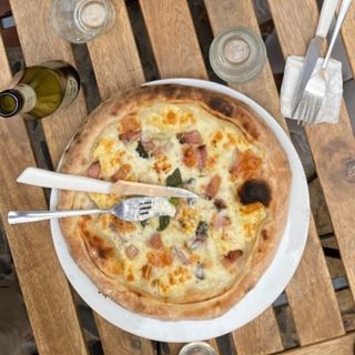 pizza carbonara (33 cm.)