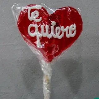 Piruleta de Corazón Grande