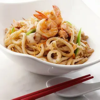 118N-Tallarines con langostino