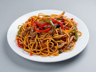 117N-Tallarines con ternera