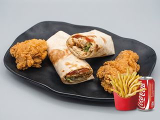 Menu B2（Chicken Wrap）