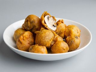 Champiñones Pakora