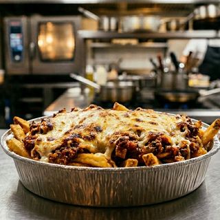 PATATAS GRATINADAS A LA BOLOÑESA