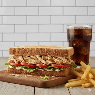 Menú Sándwich De Pollo